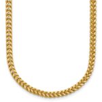 14K 2.5mm Franco with Lobster Clasp Chain