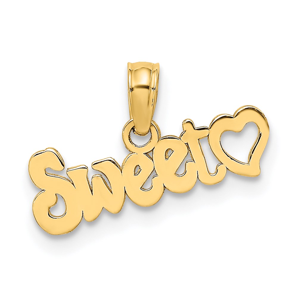 K2619.jpg 14k SWEET with Heart Charm - Image 1