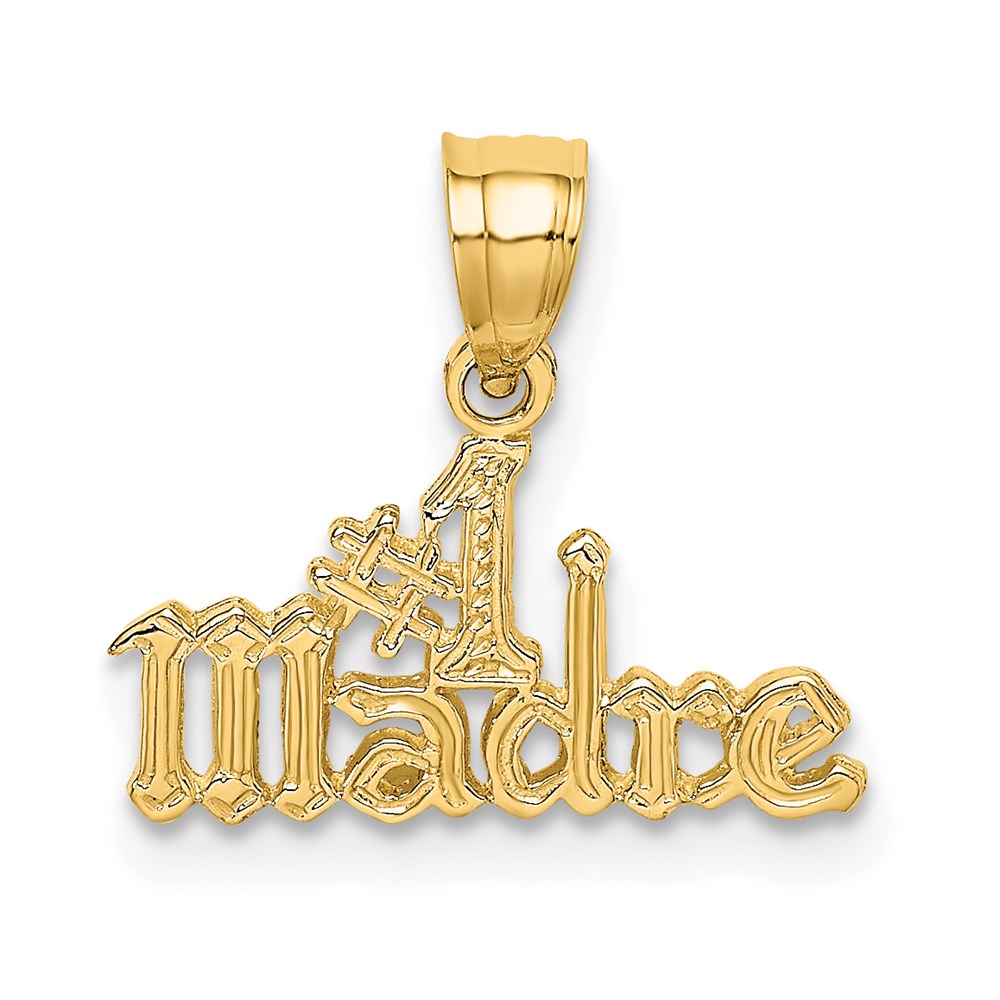 K2636.jpg 14k #1 MADRE Charm - Image 1