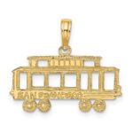 14k SAN FRANCISCO Cable Car Charm