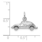 14k White Gold Car Charm - Image 4