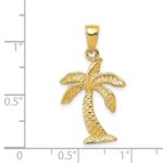 14k Palm Tree Pendant - Image 4