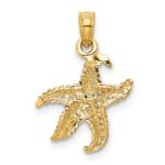 14k Starfish Pendant - Image 3