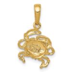 14k Crab Pendant - Image 4