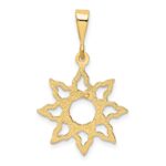 14k Sun Charm - Image 3