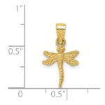 14K Dragonfly Pendant - Image 3