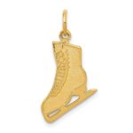 14k Figure Skate Charm