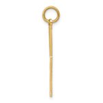 14k Goalie Stick Charm - Image 2
