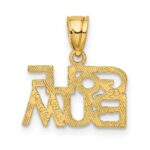 14K GOLF BUM Charm - Image 4