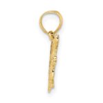 14K FOOTBALL MOM Charm - Image 2