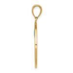 14K Enameled Tree of Life Pendant - Image 2