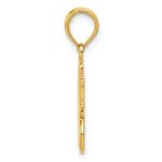 14k #1 GREAT GRANDMOTHER Charm - Image 2