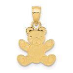 14k Teddy Bear Pendant