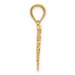 14k Filigree Butterfly Pendant - Image 2