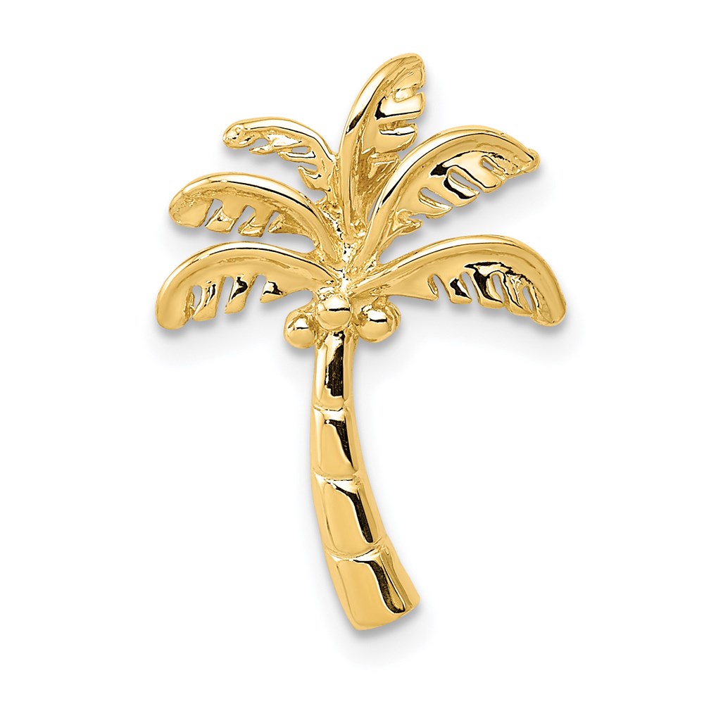 K4914.jpg 14k Palm Tree Chain Slide - Image 1