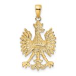 14k Phoenix Mythological Bird Charm - Image 3