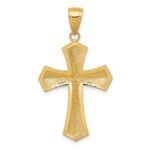 14k Passion Cross Pendant - Image 4