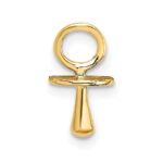 14K Gold Polished 3-D Pacifier Charm - Image 2