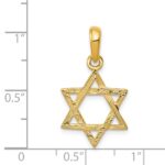 14K Star of David Pendant - Image 4