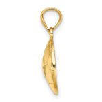 14k Domed Soccer Ball Charm - Image 2