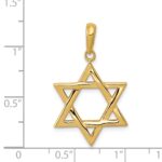 14K Star of David Pendant - Image 4