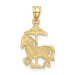 14K Carousel Horse Charm - Image 4