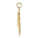 14K 2-D Lizard Charm - Image 2