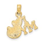 14K I HEART MY CAT Charm - Image 4
