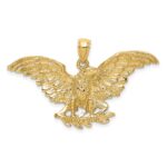 14K Eagle with Wings Spread Charm