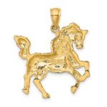 14K Rearing Horse Charm - Image 4