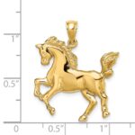 14K Rearing Horse Charm - Image 3