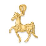 14K 3-D Tennessee Walking Horse Charm - Image 5