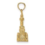 14K 3-D Chicago Water Tower Charm - Image 2