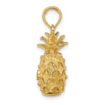 14K 3-D Pineapple Charm - Image 2