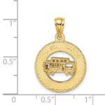 14K SAN FRANCISCO with Cable Car Charm - Image 3