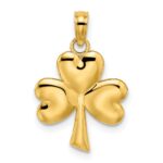 14K 3-Leaf Clover Charm