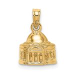 14K 3-D Jefferson Memorial Building  Washington Charm
