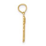 14K  Double Feet Hang Ten Style Charm - Image 2