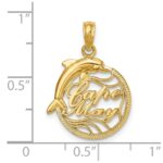 14K CAPE MAY with Dolphin Charm - Image 3