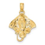 14K Stingray Charm - Image 4