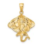 14K Stingray Charm - Image 4