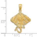 14K Stingray Charm - Image 3