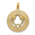 14K BAHAMAS Dolphin Charm - Image 3