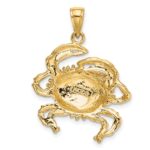 14K Crab Charm - Image 3