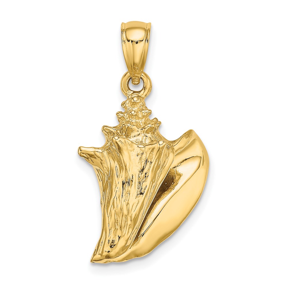 K7667.jpg 14K 3-D Conch Shell Charm - Image 1