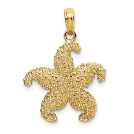 14K Starfish Charm