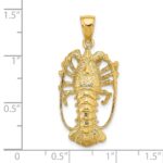 14K Large Florida Lobster Charm - Image 3