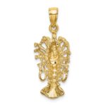 14K Polished Florida Lobster Charm - Image 3
