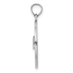 14K White Gold CHARLESTON Bridge Charm - Image 2