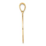 14K ST. GEORGE ISLAND with DOLPHINS Circle Charm - Image 2